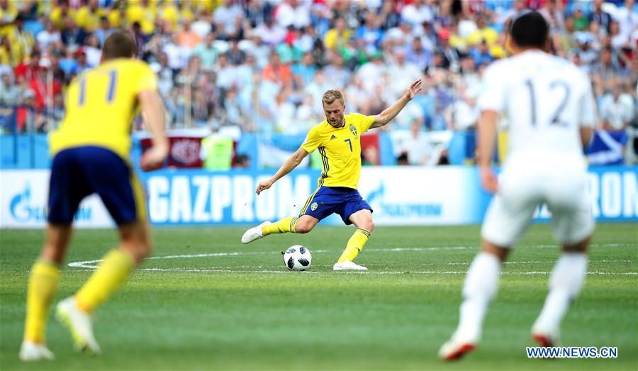 (SP)RUSSIA-NIZHNY NOVGOROD-2018 WORLD CUP-GROUP F-SWEDEN VS SOUTH KOREA