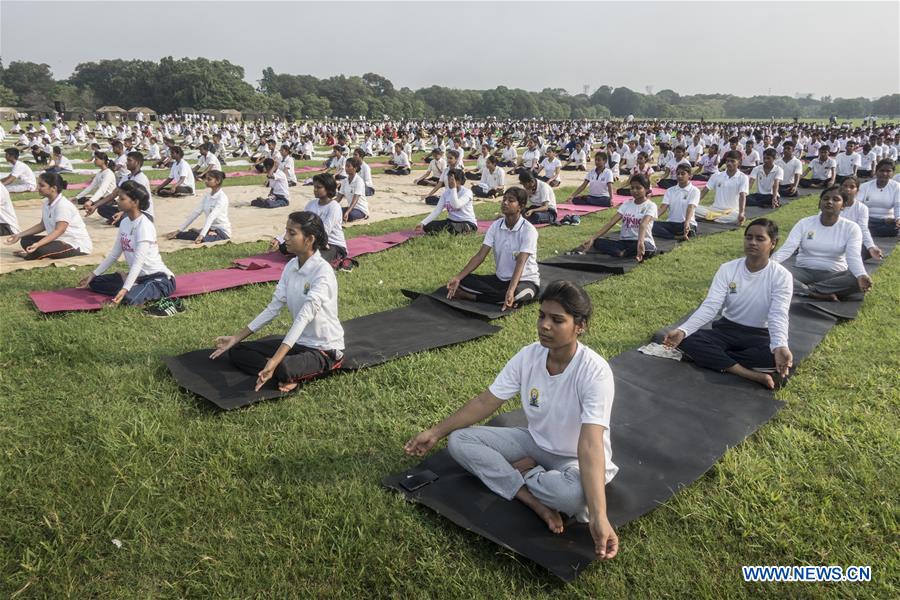 INDIA-KOLKATA-INTERNATIONAL YOGA DAY 