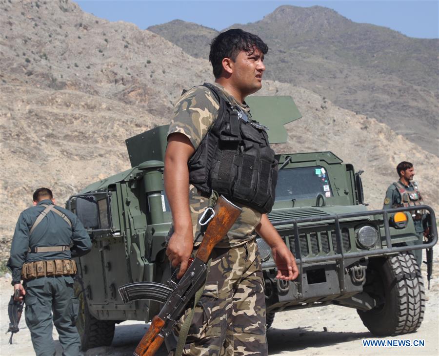 AFGHANISTAN-KUNAR-SUICIDE ATTACK-LOCAL POLICE
