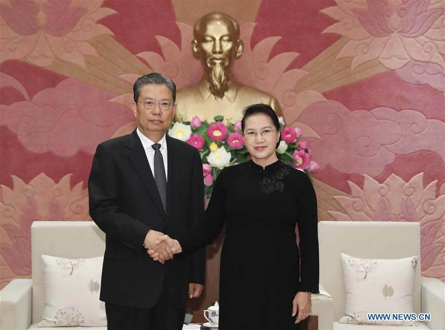 CHINA-VIETNAM-ZHAO LEJI-VISIT