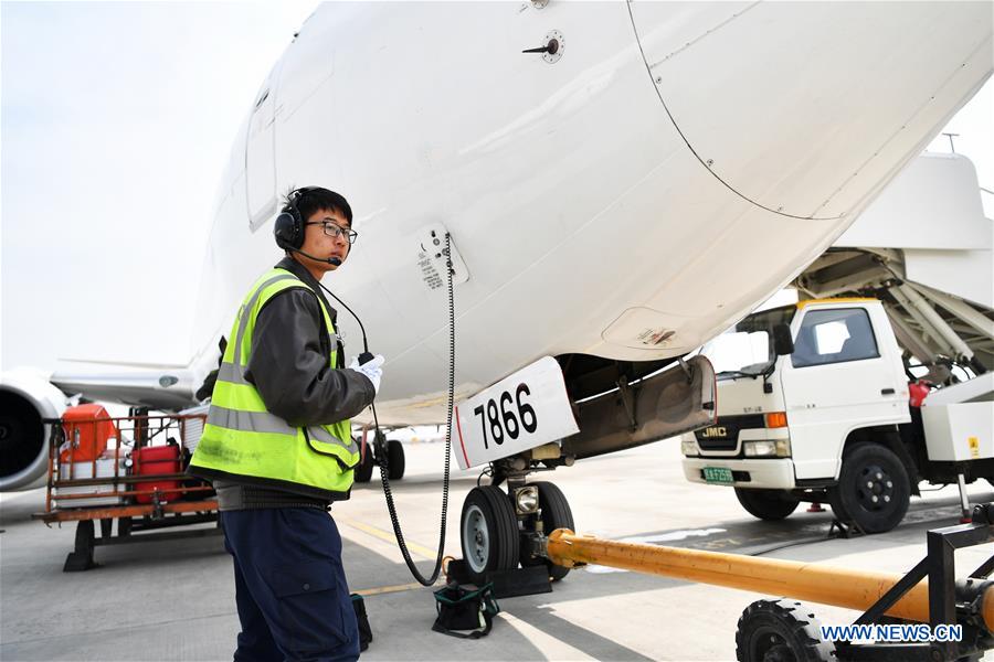 CHINA-GANSU-TRAVEL RUSH-AIRPLANE MAINTENANCE (CN)