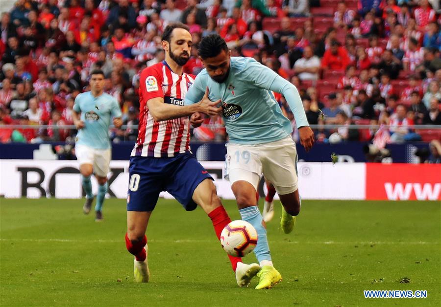 (SP)SPAIN-MADRID-SOCCER-SPANISH LEAGUE-ATLETICO MADRID VS CELTA