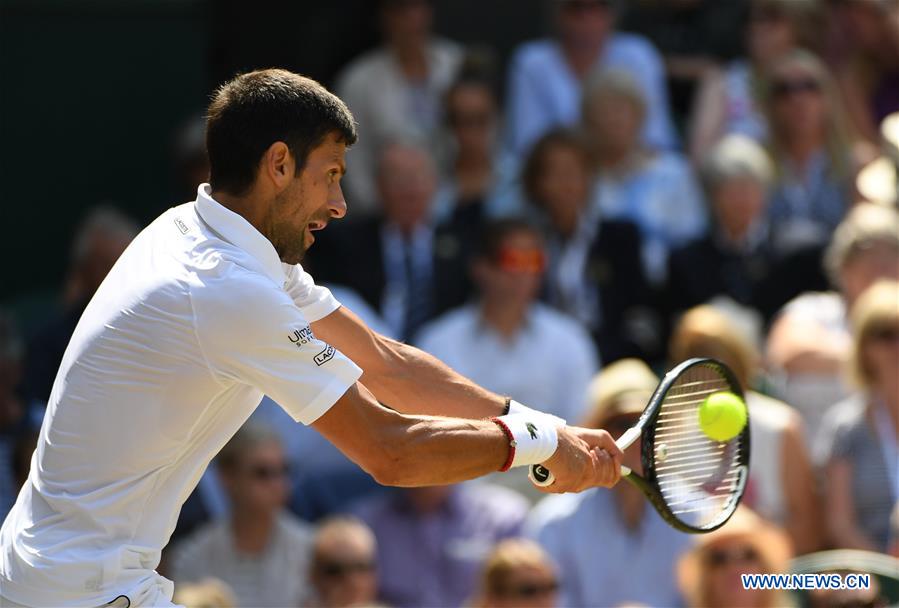 (SP)BRITAIN-LONDON-TENNIS-WIMBLEDON-DAY 11