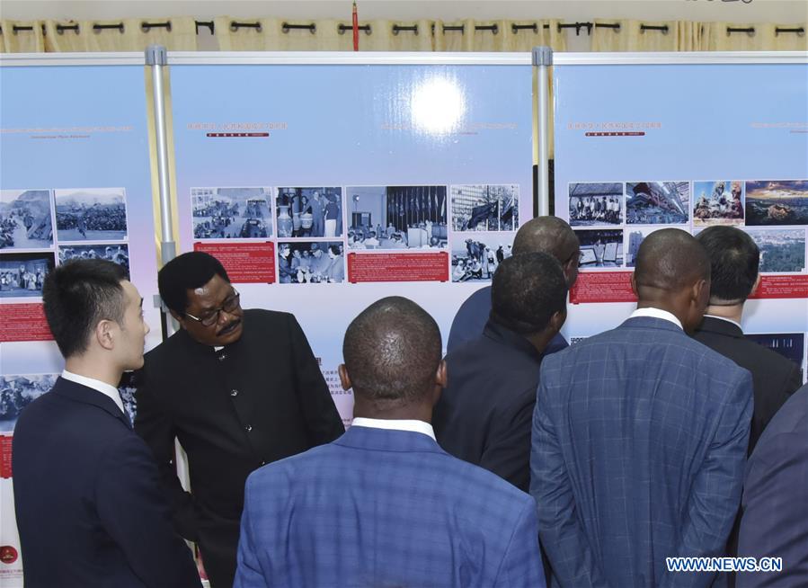 CAMEROON-YAOUNDE-PHOTO EXHIBITION-70TH ANNIVERSARY OF PRC'S FOUNDING-CELEBRATION