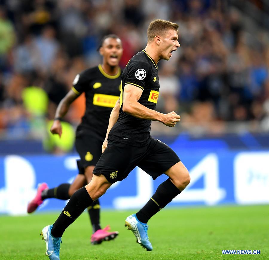 (SP)ITALY-MILAN-SOCCER-UEFA CHAMPIONS LEAGUE-INTER MILAN VS SLAVIA PRAGUE