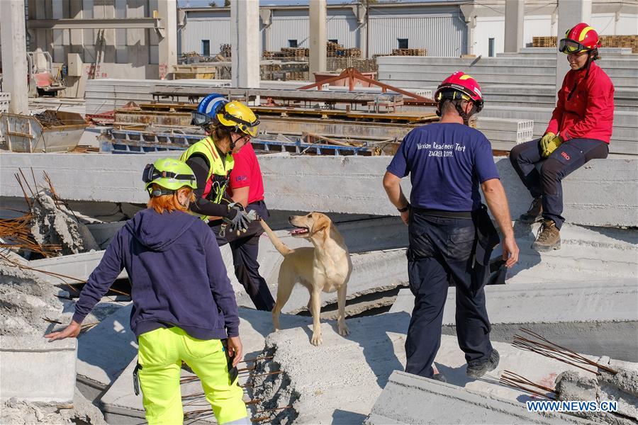 CROATIA-JASTREBARSKO-MISSION READINESS TEST-RESCUE DOGS