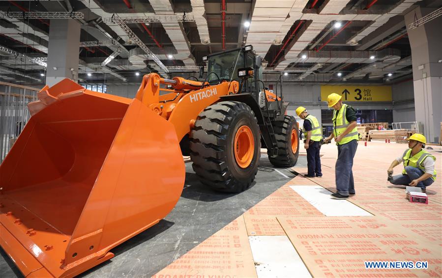 CHINA-SHANGHAI-IMPORT EXPO-PREPARATION (CN)