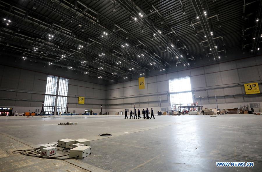 CHINA-SHANGHAI-IMPORT EXPO-PREPARATION (CN)