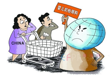 達(dá)能在英國實(shí)行奶粉限購 防止大量流向中國