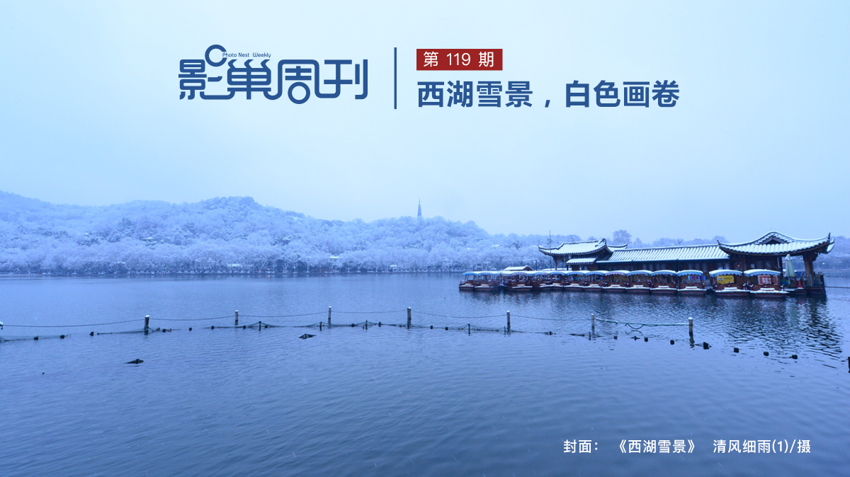 【影巢周刊】西湖雪景，白色畫卷