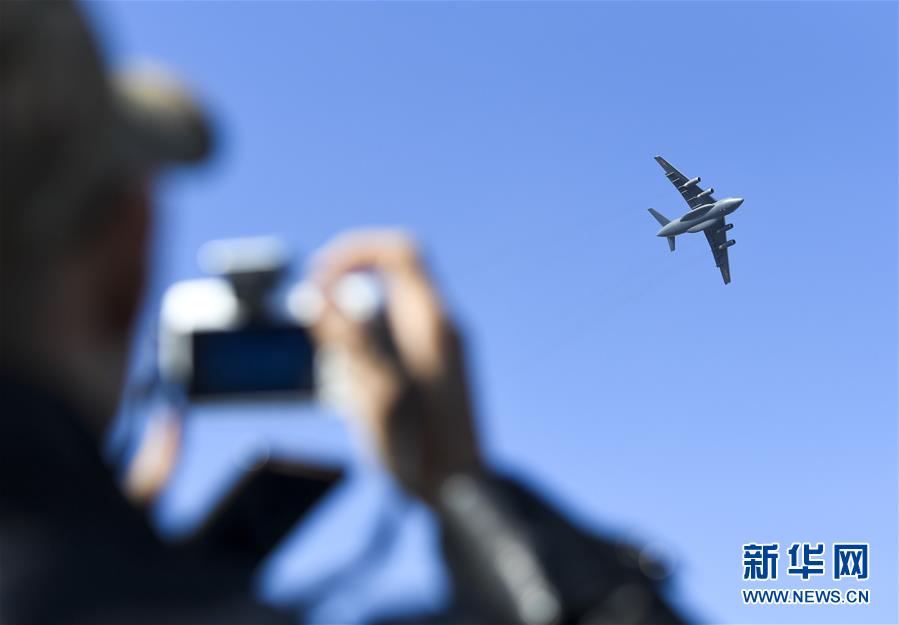 （軍事）（3）殲-20、運-20首次在東北地區(qū)進行飛行展示