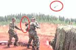 武警戰(zhàn)士投實(shí)彈訓(xùn)練出險情