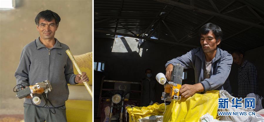 (脫貧攻堅(jiān)·圖片故事)(10)脫貧靠雙手——新疆和田地區(qū)未摘帽縣就業(yè)見(jiàn)聞