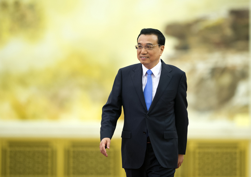 3月15日，國(guó)務(wù)院總理李克強(qiáng)在北京人民大會(huì)堂與中外記者見(jiàn)面，并回答記者提問(wèn)。新華社記者 謝環(huán)馳 攝