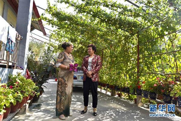 (十九大代表風(fēng)采·圖文互動(dòng))(2)“農(nóng)民”李元敏:打造村民引以為豪的新“蓋買(mǎi)”