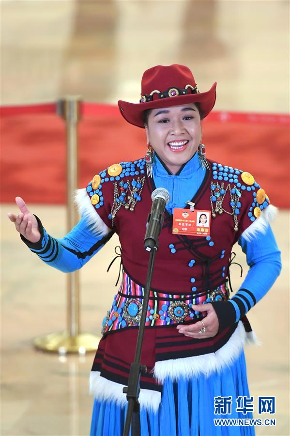 （兩會(huì)·XHDW）（5）全國(guó)政協(xié)委員接受采訪(fǎng)