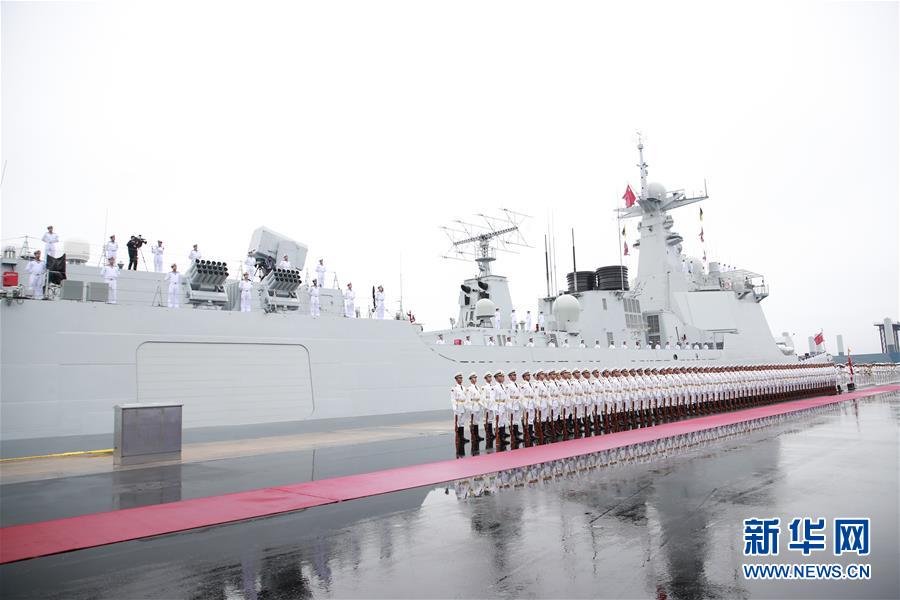 (人民海軍70年·XHDW)(2)慶祝人民海軍成立70周年海上閱兵活動(dòng)即將舉行