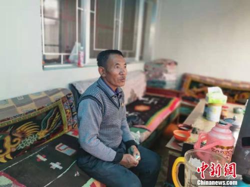 圖為黨確桑布。 謝藝觀 攝