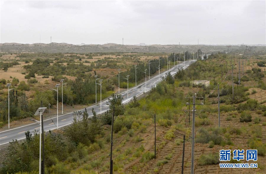 (新華全媒頭條·圖文互動)(6)大漠小城的絕地反擊