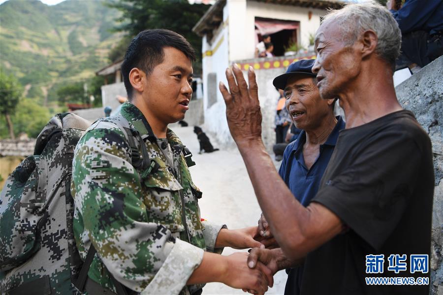 （防汛抗洪·圖文互動(dòng)）（10）七夕前夜，為莫諾村架起“生命之橋”