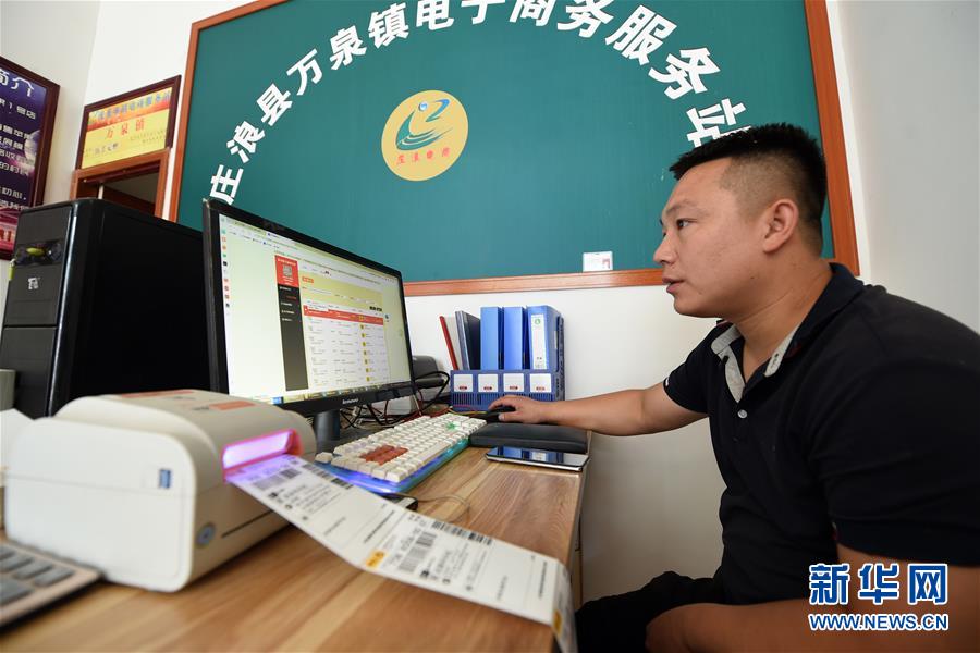 (走向我們的小康生活·圖文互動(dòng))(2)在那碧綠的階梯上——“梯田之鄉(xiāng)”甘肅莊浪縣的“三級(jí)跳”