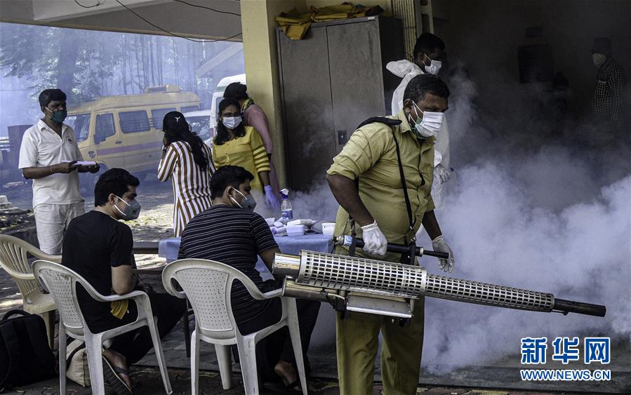 (國際疫情)(1)印度新冠確診病例超600萬 單日新增有所下降