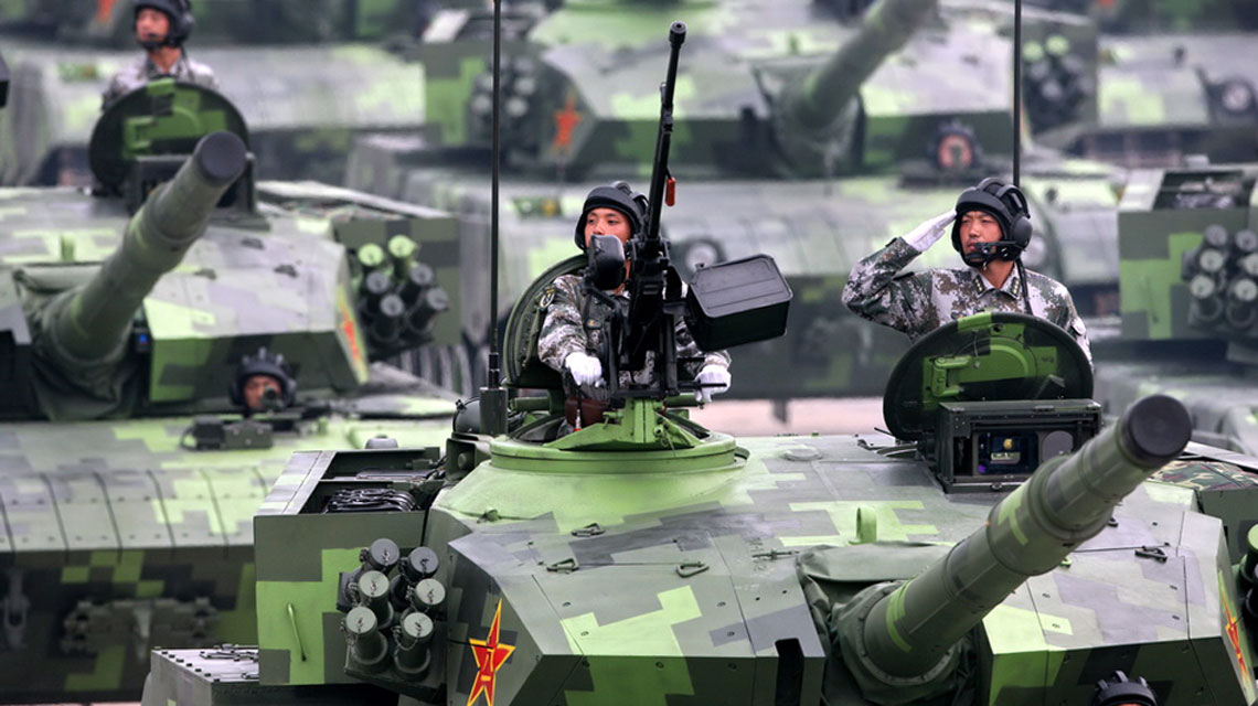 威風(fēng)凜凜！歷屆閱兵中的中國坦克兵