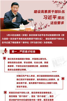 建設高素質(zhì)干部隊伍，習近平提出這些要求