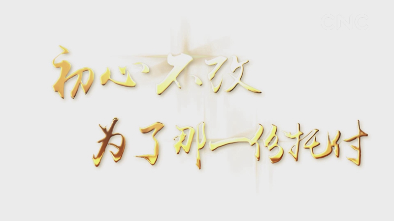 初心不改，為了那一份托付