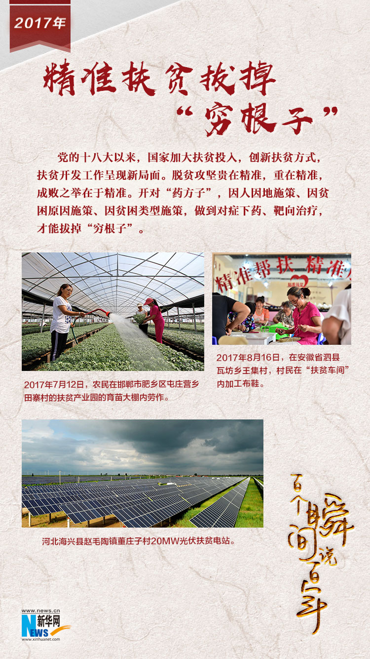 2017，精準(zhǔn)扶貧拔掉“窮根子”