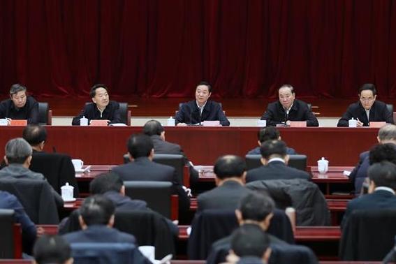 劉奇葆出席推進媒體深度融合工作座談會