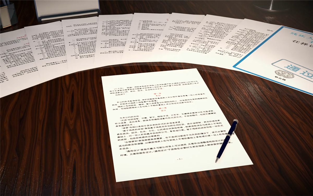 2006年12月，《殘疾人權(quán)利公約》在聯(lián)合國大會(huì)獲得通過