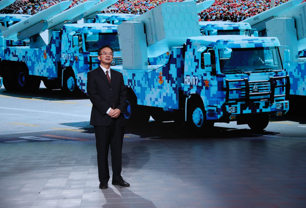 我們武器裝備讓大家自豪地說東風快遞，使命必達