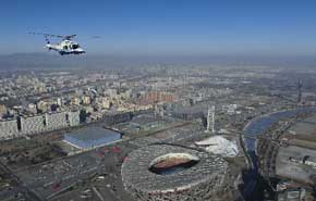 航拍除夕的北京：威嚴(yán)中顯活力