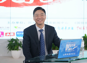 陶雄強(qiáng)在訪(fǎng)談現(xiàn)場(chǎng)