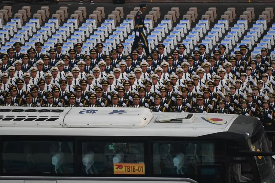 這就是今天早上的北京！