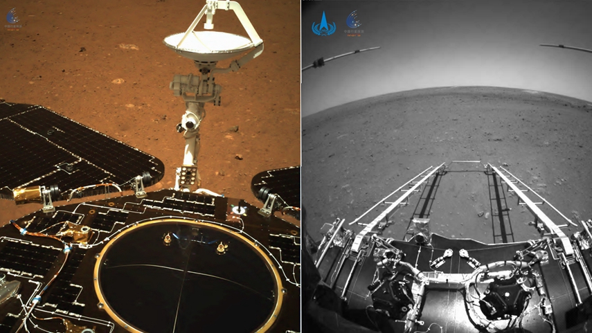 探索星辰大海 祝融號“來信”了！