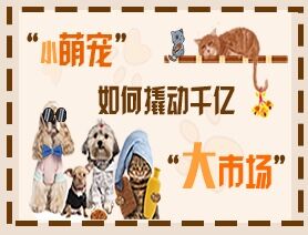 “小萌寵”如何撬動千億“大市場”？
