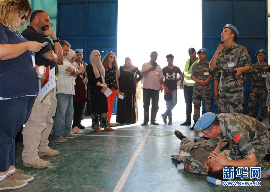 (國際·圖文互動)(2)攜手并肩衛(wèi)和平——記中國維和部隊參加聯(lián)黎“猛虎-2018”系列演習