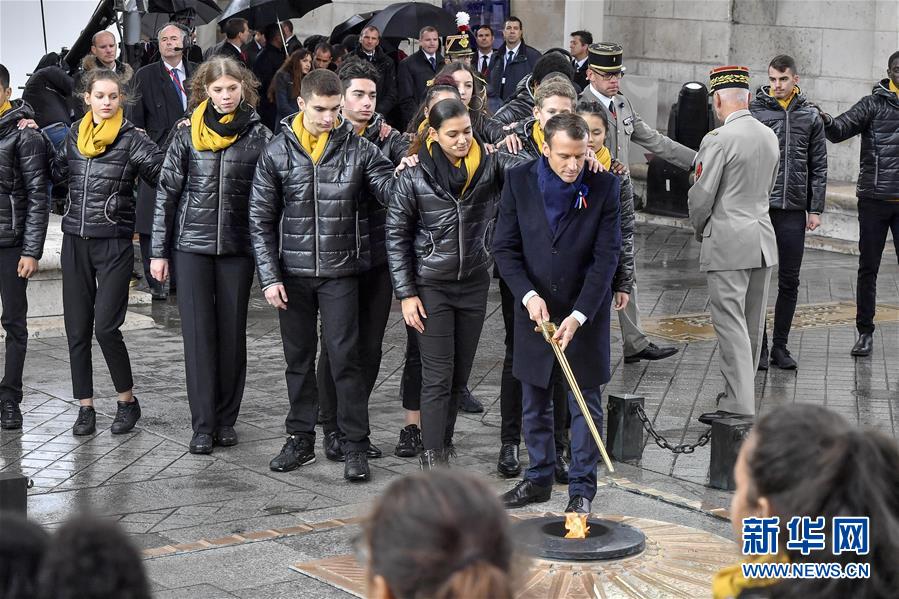 (國際)(3)法國隆重紀(jì)念一戰(zhàn)結(jié)束百年