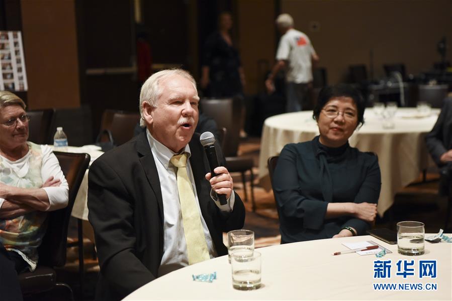 (國(guó)際· 圖文互動(dòng))(12)通訊:“和平是我們共同的追求”——美國(guó)“飛虎隊(duì)”父子的中國(guó)情緣