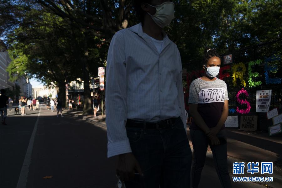 (國際)(6)美國華盛頓:抗議警察暴力執(zhí)法活動持續(xù)