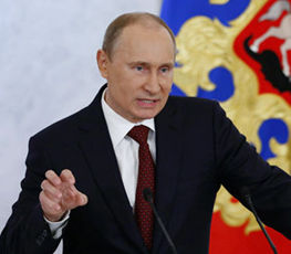 內(nèi)憂外患，普京強(qiáng)勢展示自信