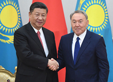 習(xí)近平對(duì)哈薩克斯坦進(jìn)行國(guó)事訪(fǎng)問(wèn)并出席系列活動(dòng)（2017.6.7-2017.6.10）