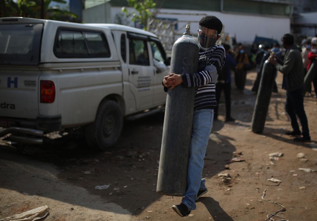 尼泊爾:氧氣供應(yīng)緊張